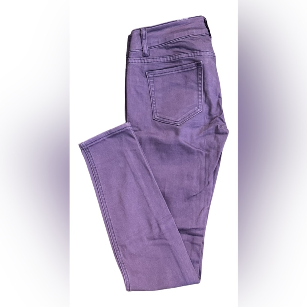 Vigils studio purple skinny jean size 27 x 31